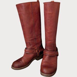 Coach Cognac Leather Riding Boots | Size 6 | Equestrian Style EUC